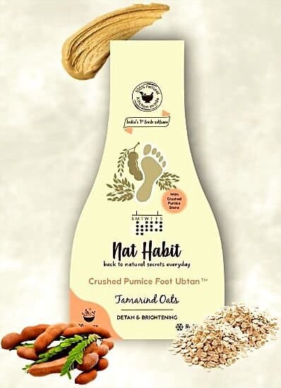 Nat Habit Tamarind Oats Foot Ubtan