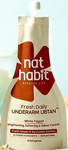 Nat Habit White Yogurt UnderArm Ubtan