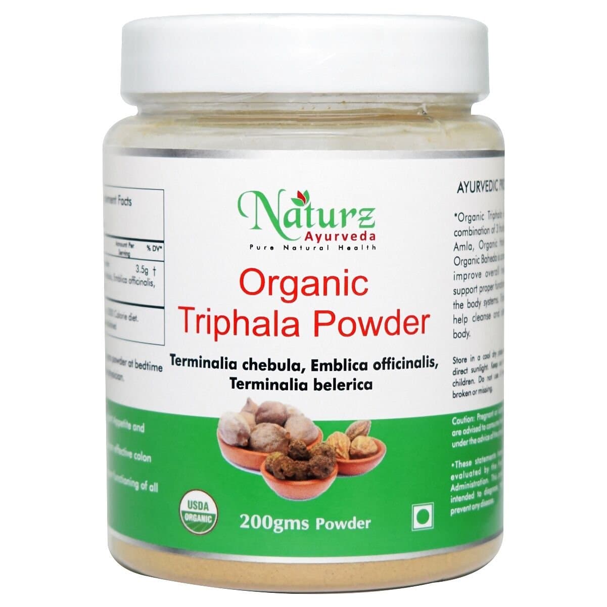 Naturz Ayurveda Organic Triphala Powder