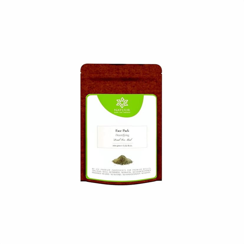 Natuur Dead Sea Mud Detoxifying Face Pack