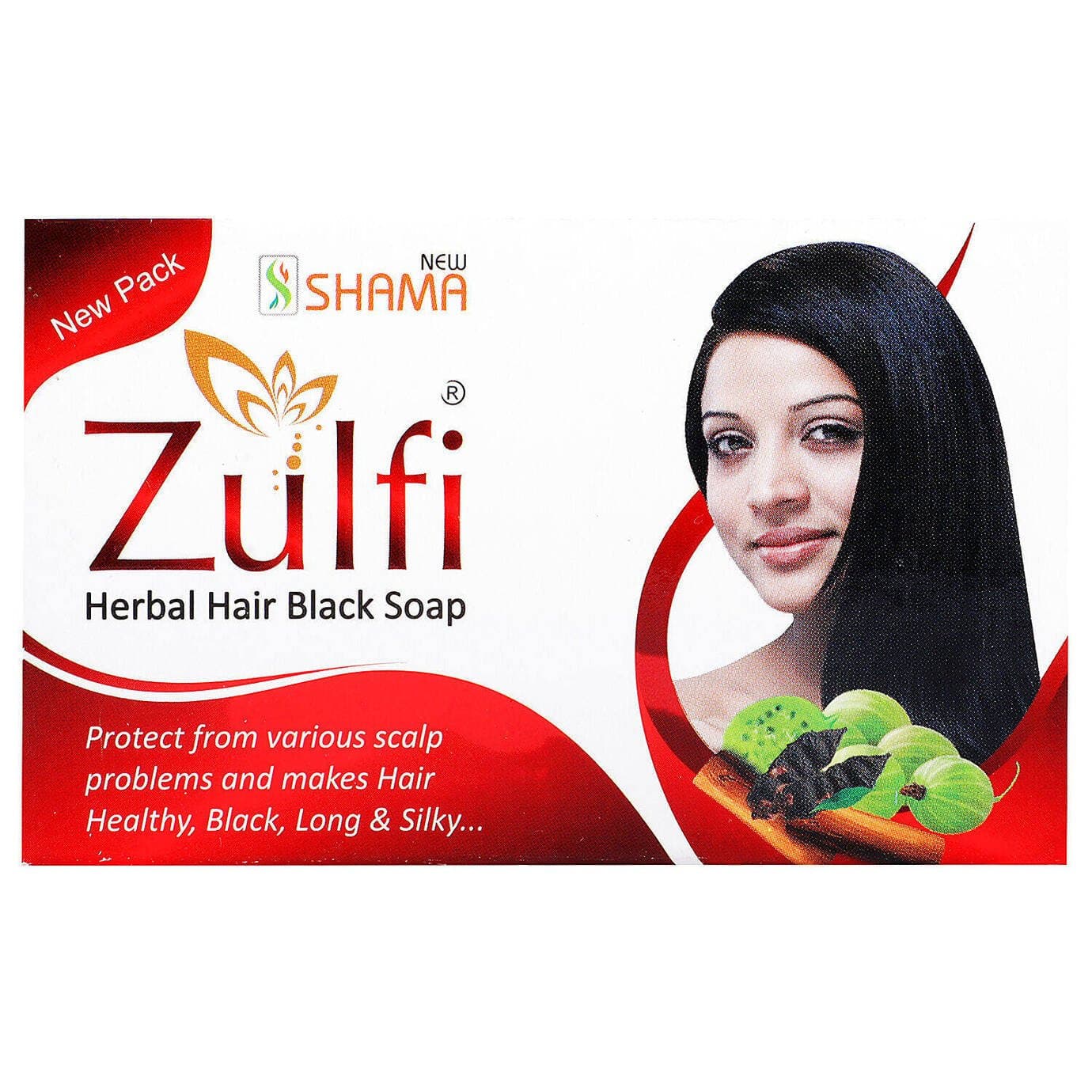 Newshama Zulfi Hair Black Soap