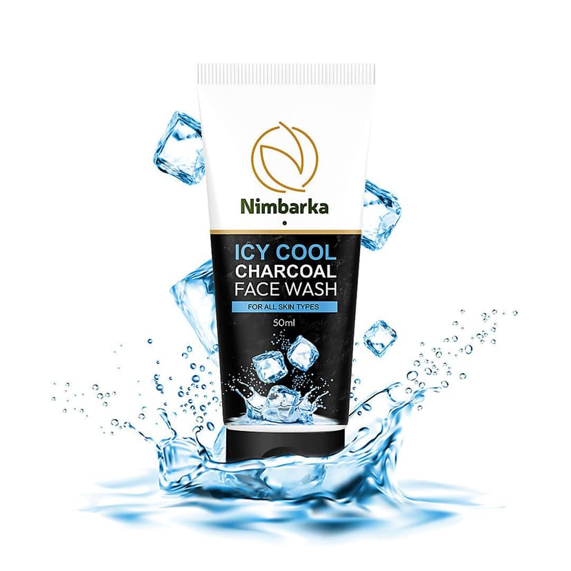 Nimbarka Icy Cool Charcoal Facewash