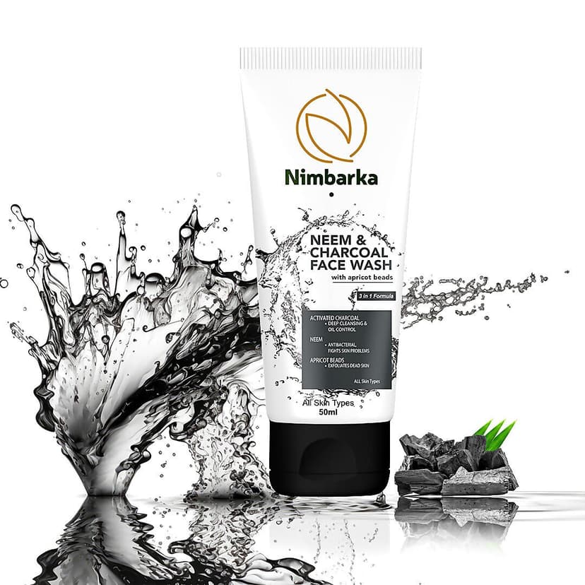 Nimbarka Neem Charcoal Facewash 