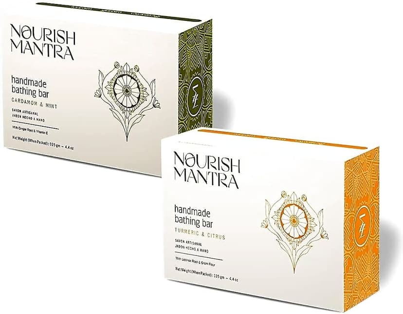 Nourish Mantra Handmade Bathing Bar Duo