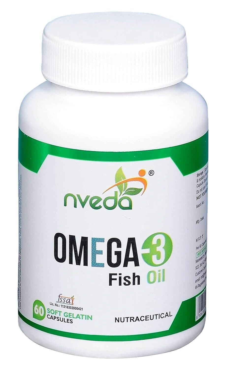 Nveda Omega-3 Fish Oil Capsules