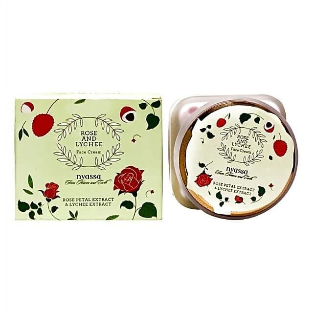 Nyassa Rose and Lychee Face Cream