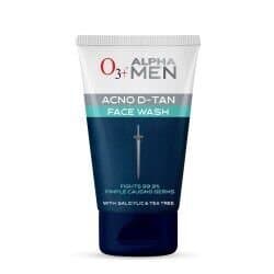 O3+ Alpha Men Acno D Tan face wash