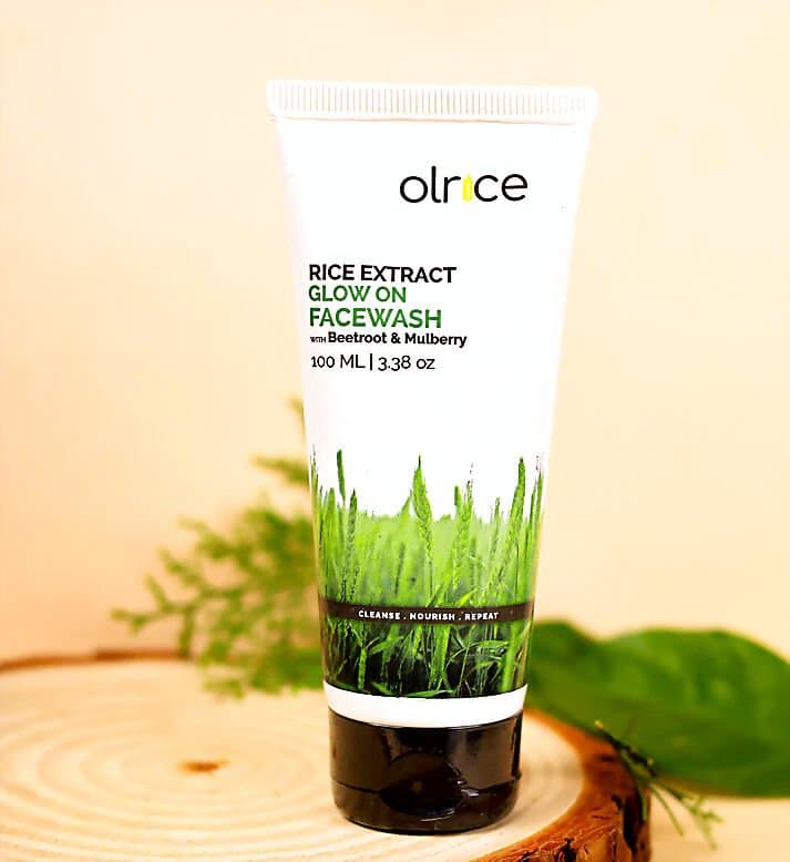 Olrice Rice Extract Glow On Facewash