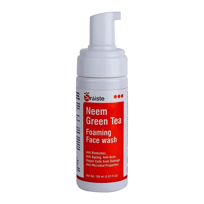 Oraiste Neem Green Tea Foaming face Wash