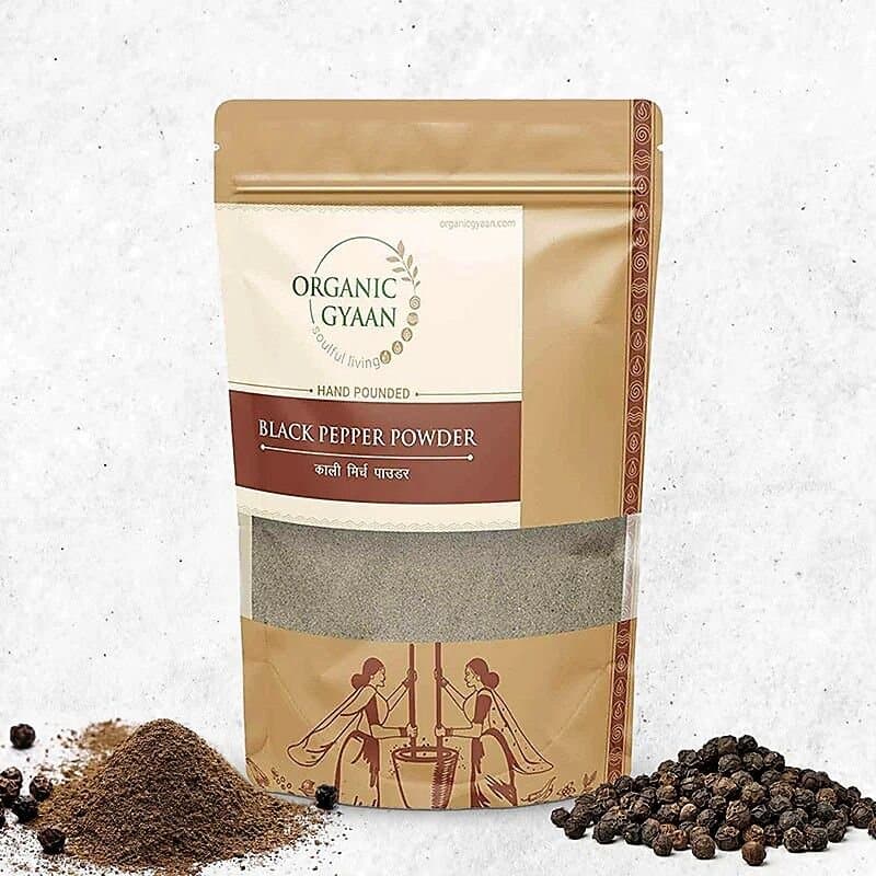 Organic Gyaan Black Pepper Powder