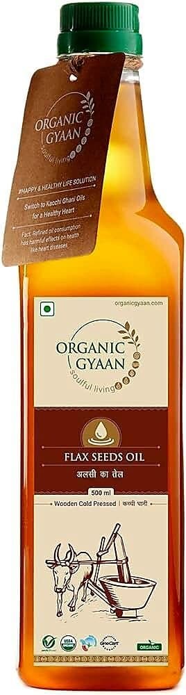 Organic Gyaan Flax Seed Oil