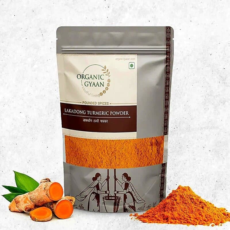 Organic Gyaan  Lakadong Turmeric Powder