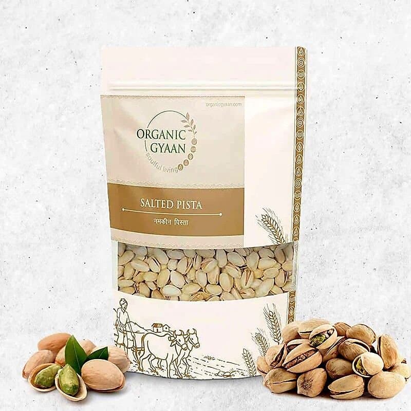 Organic Gyaan Salted Pista