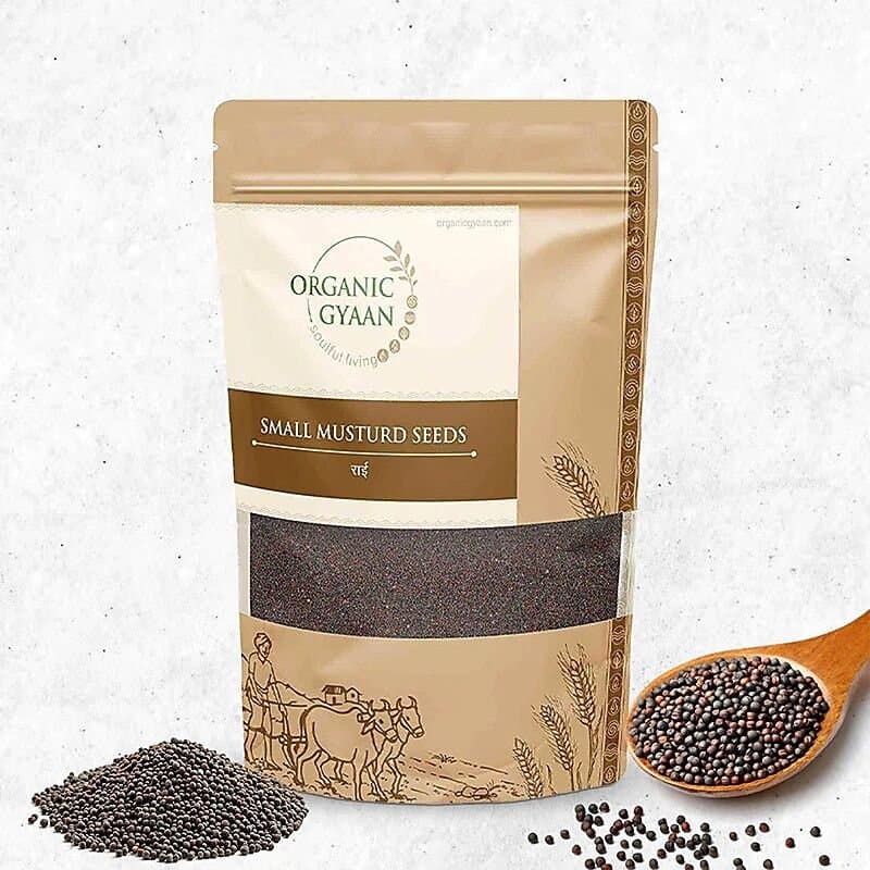 Organic Gyaan Small Mustard Seeds