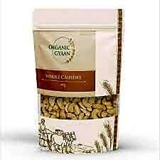 Organic Gyaan  Whole Cashews