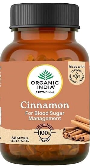 Organic India Cinnamon Capsule