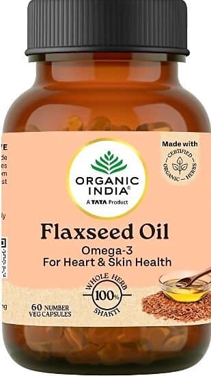 Organic India Flaxseed Capsules