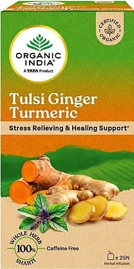 Organic India Tulsi Ginger Turmeric