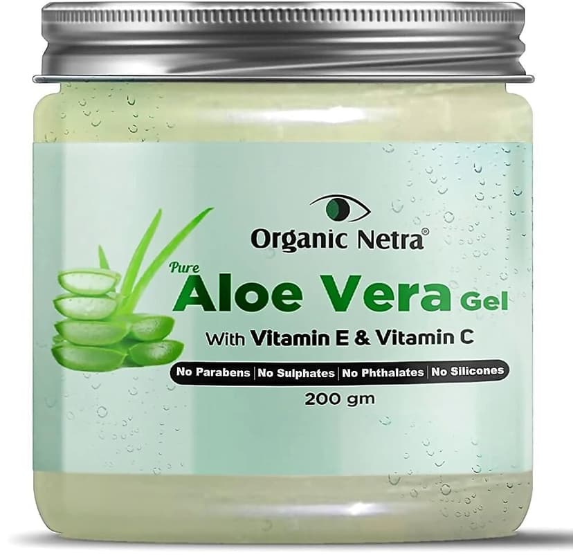 Organic Netra Pure Aloe Vera Face Gel