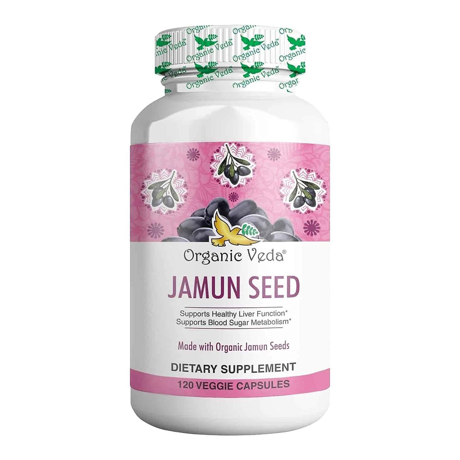 Organic Veda Jamun Seed Capsules
