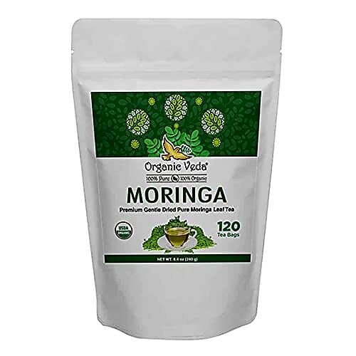 Organic Veda Moringa Dried Leaf Tea