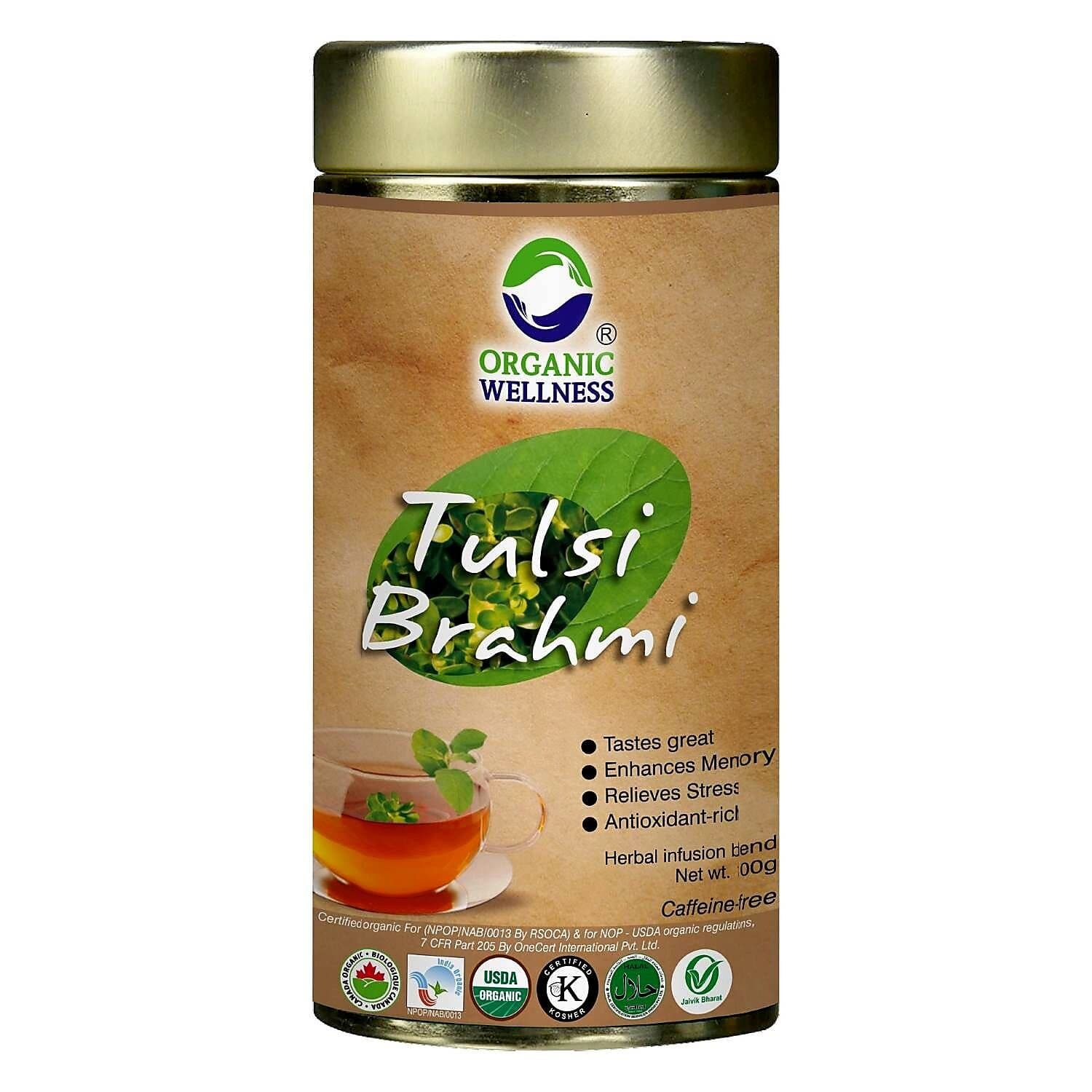 Organic Wellness Tulsi Brahmi 