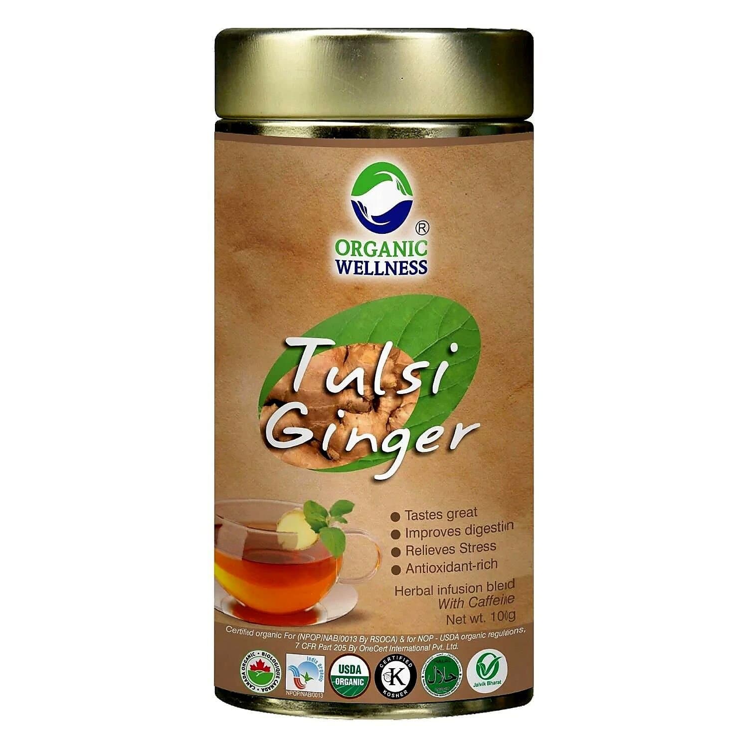 Organic Wellness Tulsi Ginger