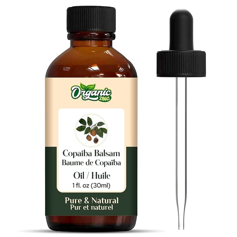 Organic Zing Copaiba Balsam Oil 