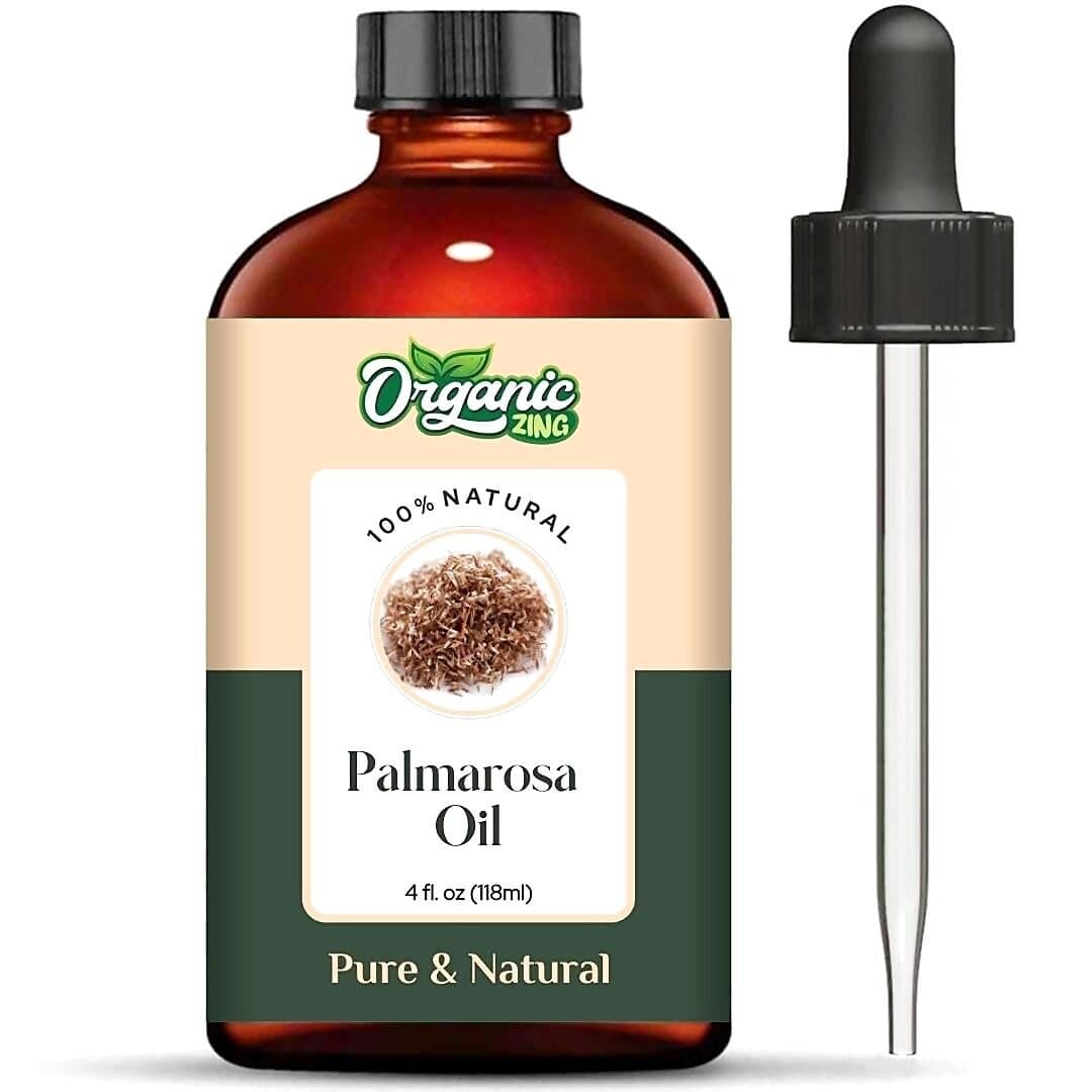  Organic Zing Palmarosa Oil
