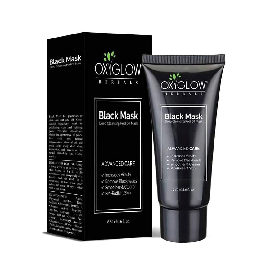 Oxyglow Black Mask