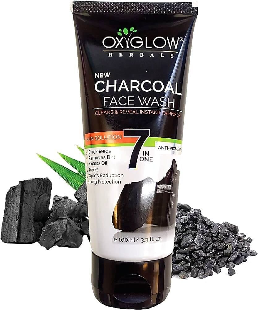 oxyglow Charcoal Face Wash