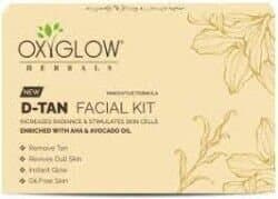 oxyglow D-Tan Facial Kit