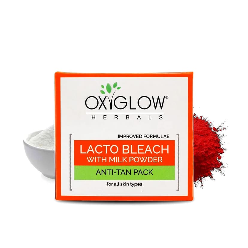 oxyglow Lacto Bleach Cream Anti Tan Pack