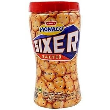 Parle Sixer Biscuits Salted Jar