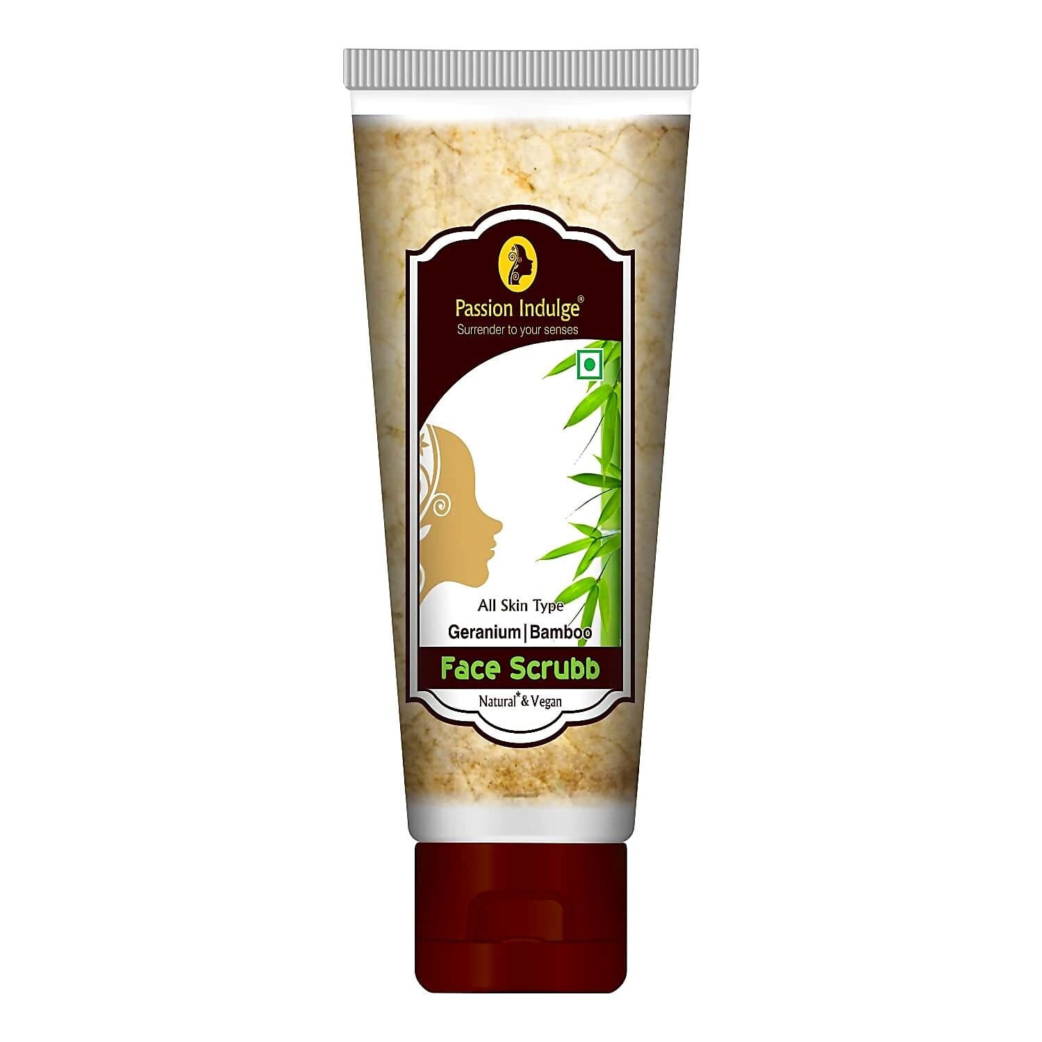 Passion Indulge Bamboo Face Scrubb