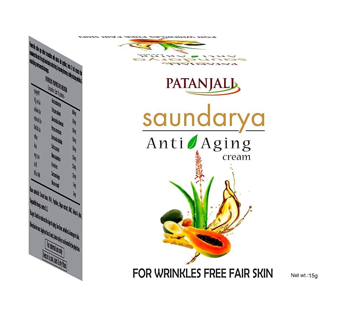 Patanjali Anti Aging Cream