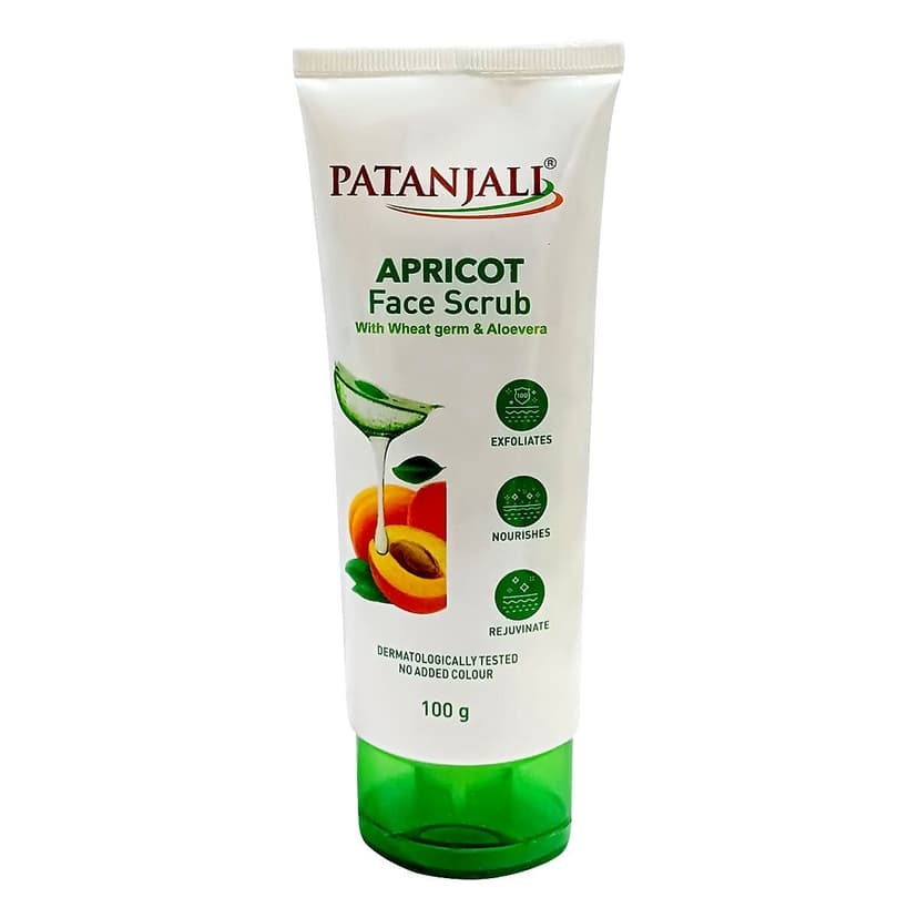 Patanjali Apricot Face Scrub
