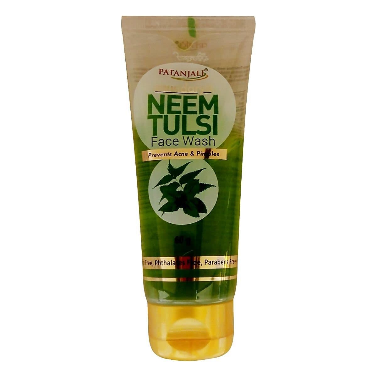 Patanjali Neem and Tulsi Face wash
