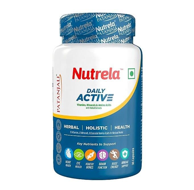 Patanjali Nutrela Daily Active Capsules