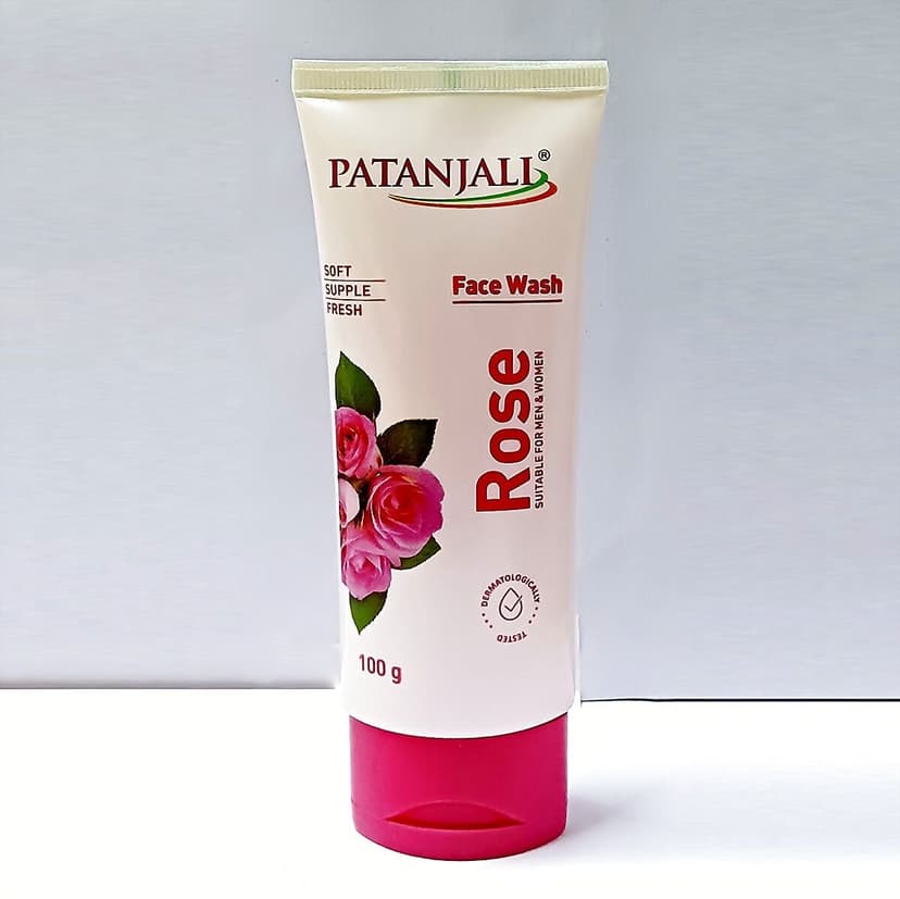Patanjali Rose Face Wash