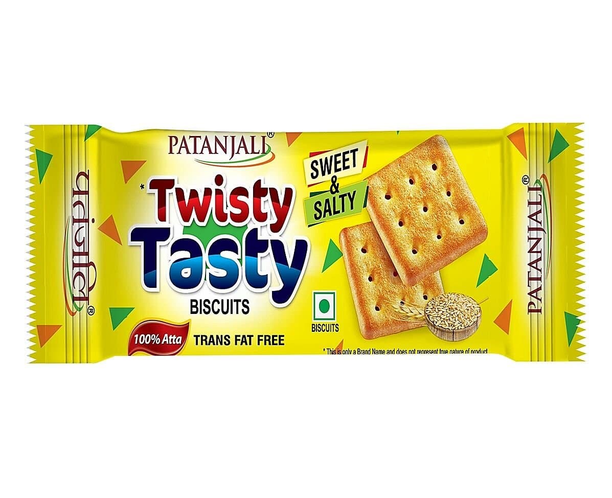 Patanjali Twisty Tasty Biscuits