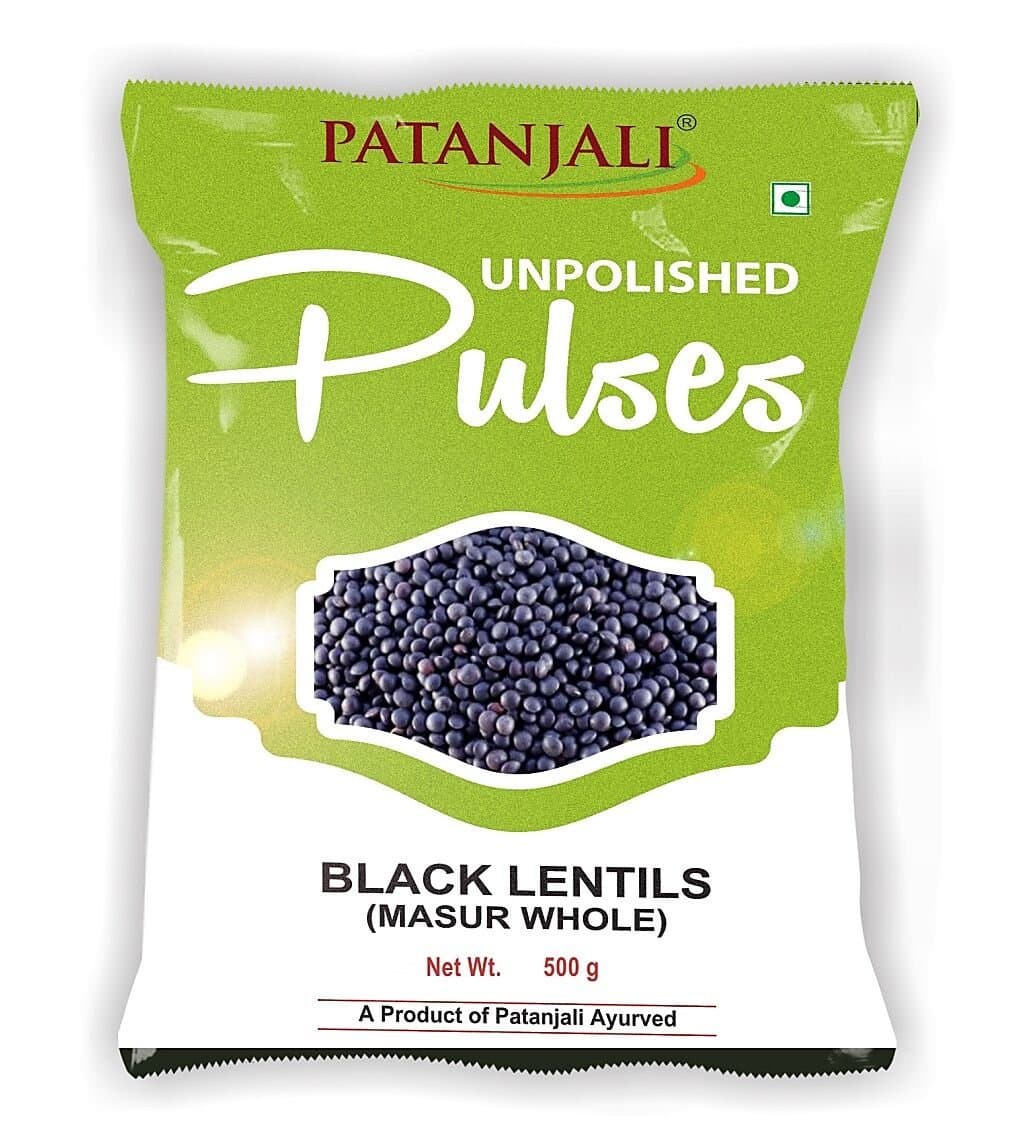 Patanjali Unpolished Black Masur 