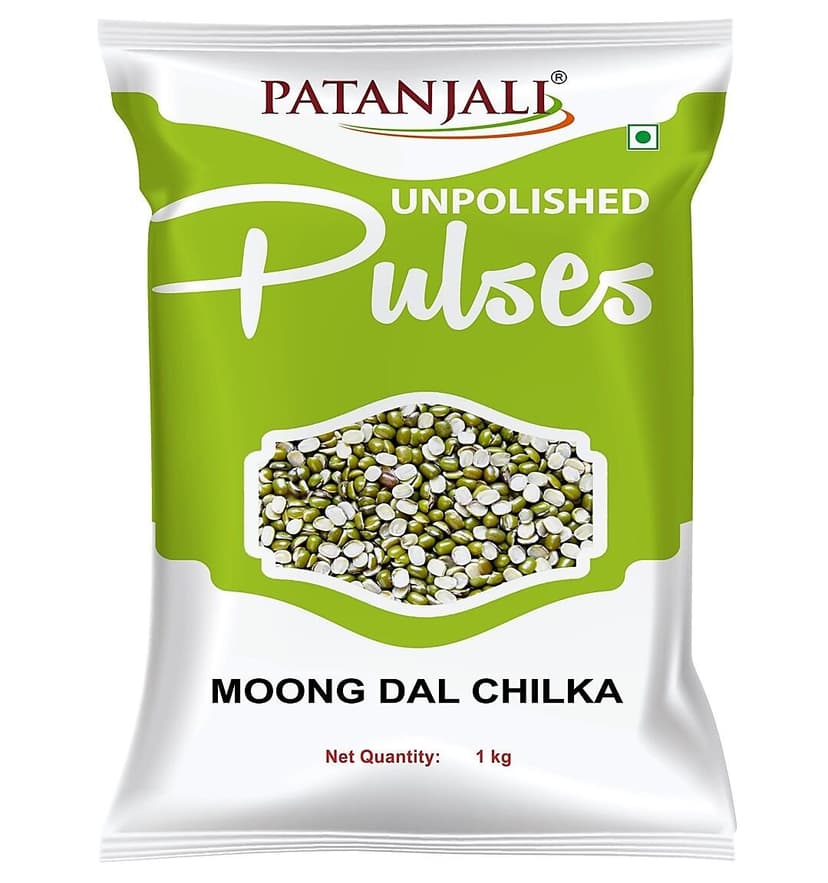 Patanjali Unpolished Moong Dal Chilka 
