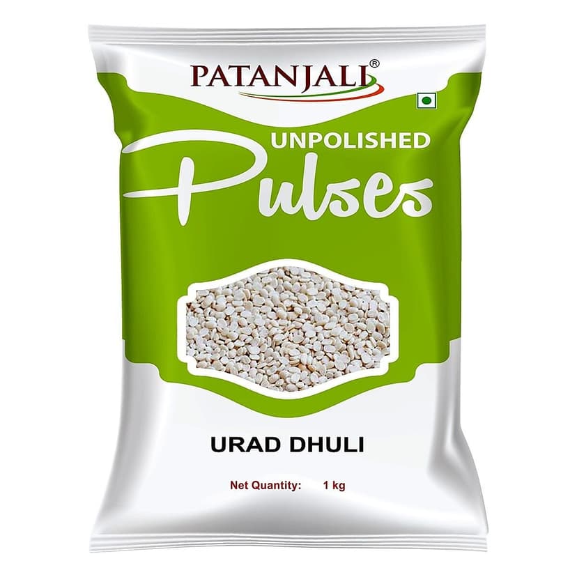 Patanjali Unpolished Urad Dhuli Dal 
