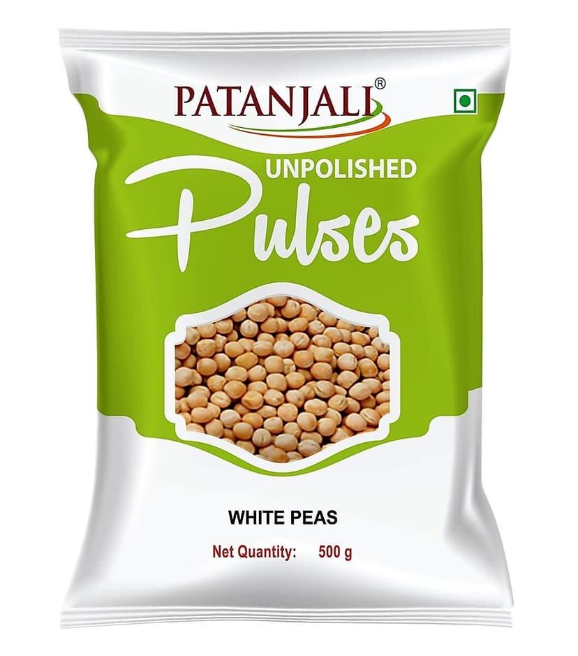 Patanjali Unpolished White Peas