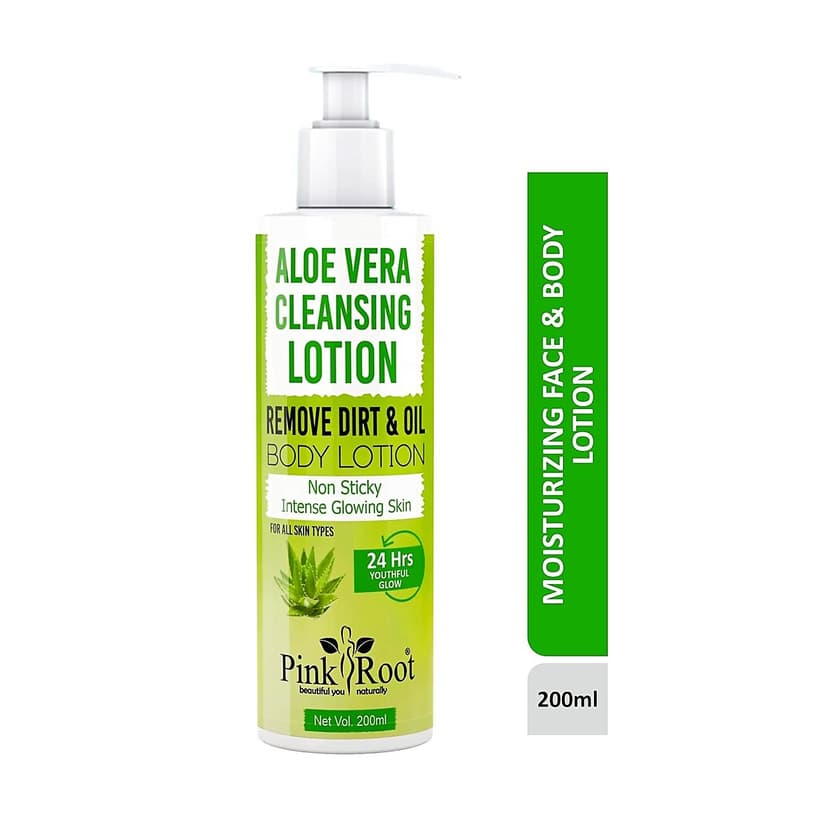 Pink Root Aloevera Cleansing Milk 