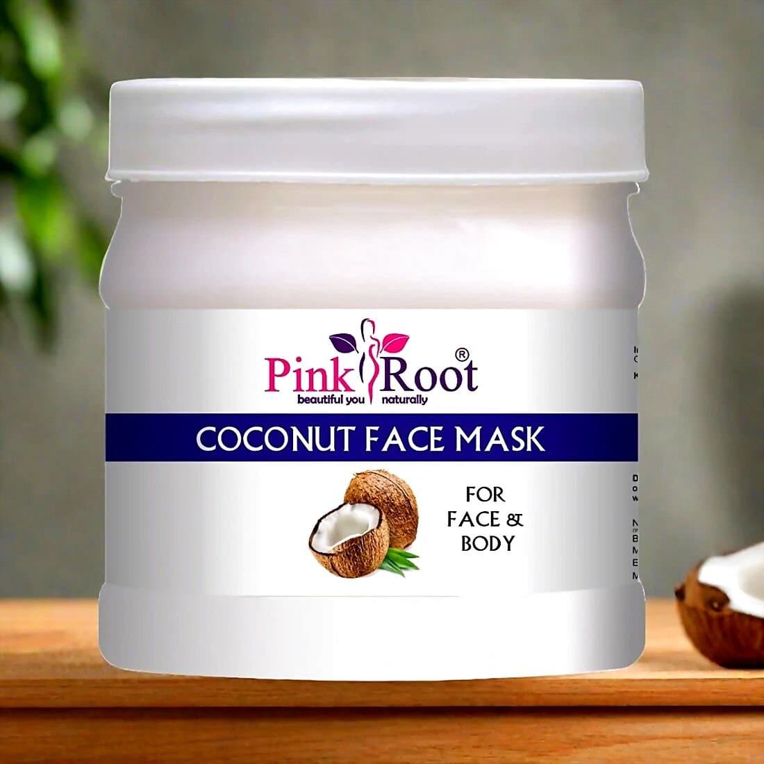 Pink Root Coconut Face Mask