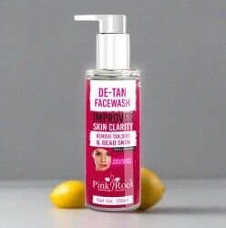 Pink Root De-Tan Face Wash