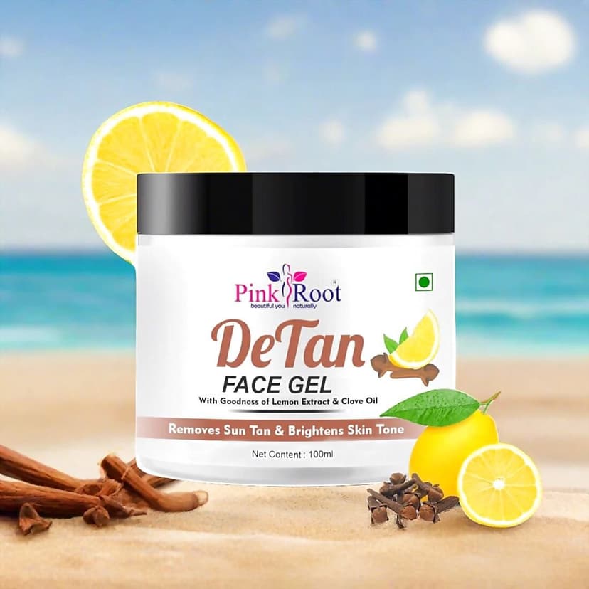 Pink Root Detan Face Gel 
