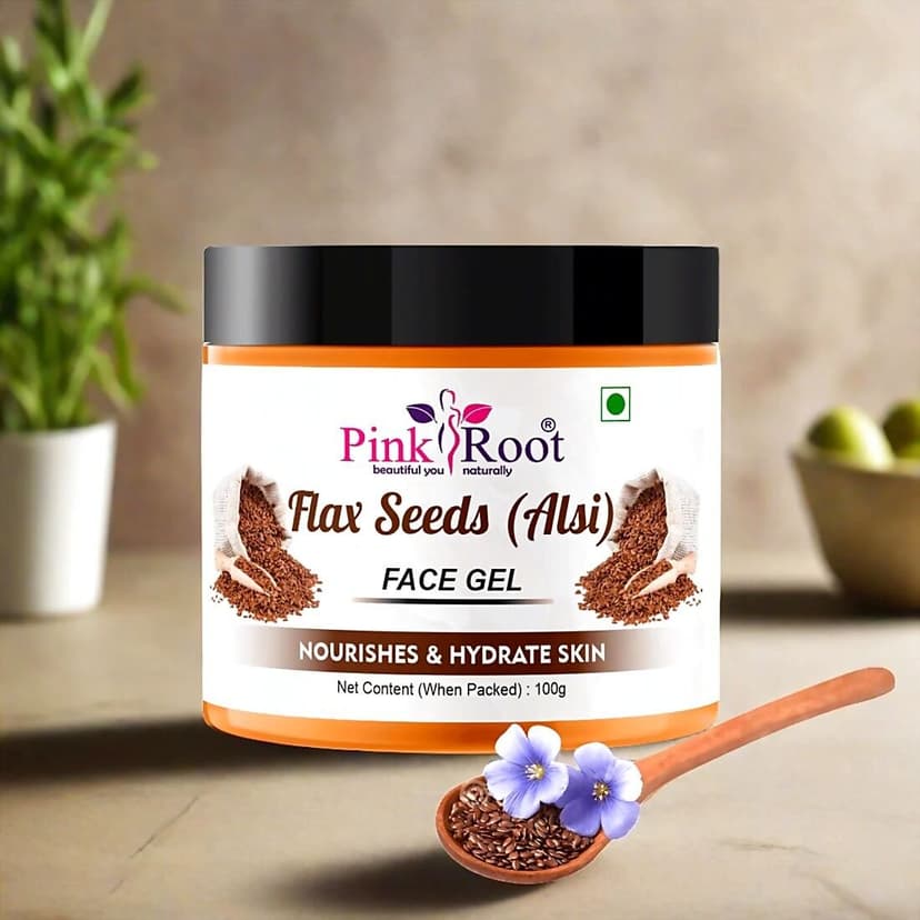 Pink Root Flaxseed Face Gel